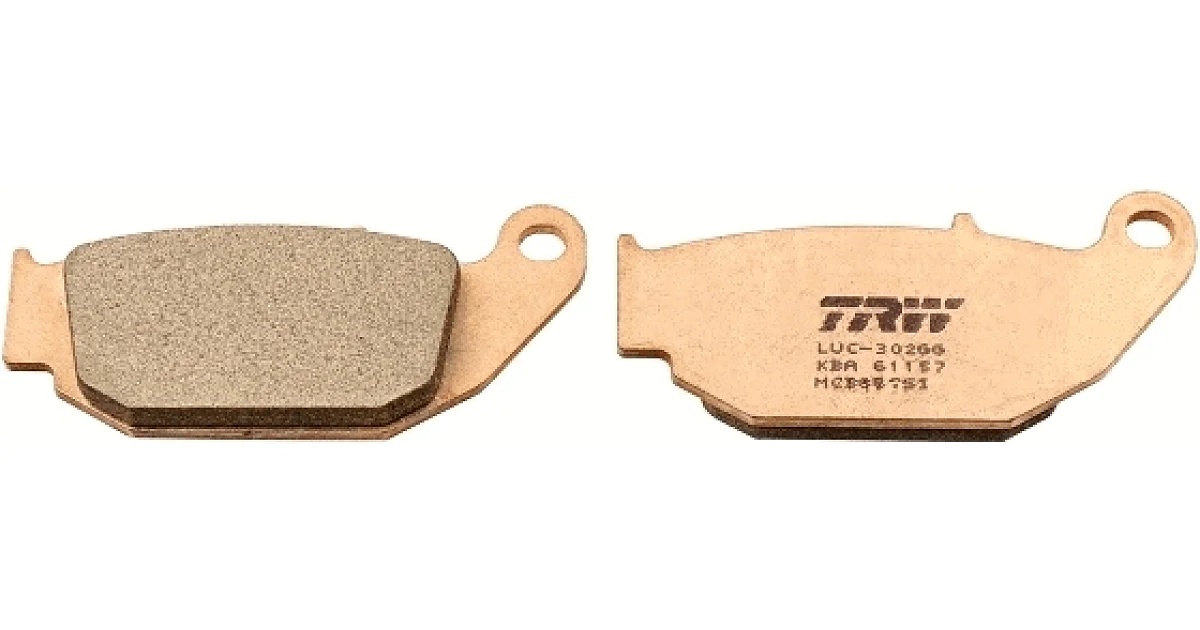 TRW MCB867SI, Комплект тормозных колодок, дисковый тормоз