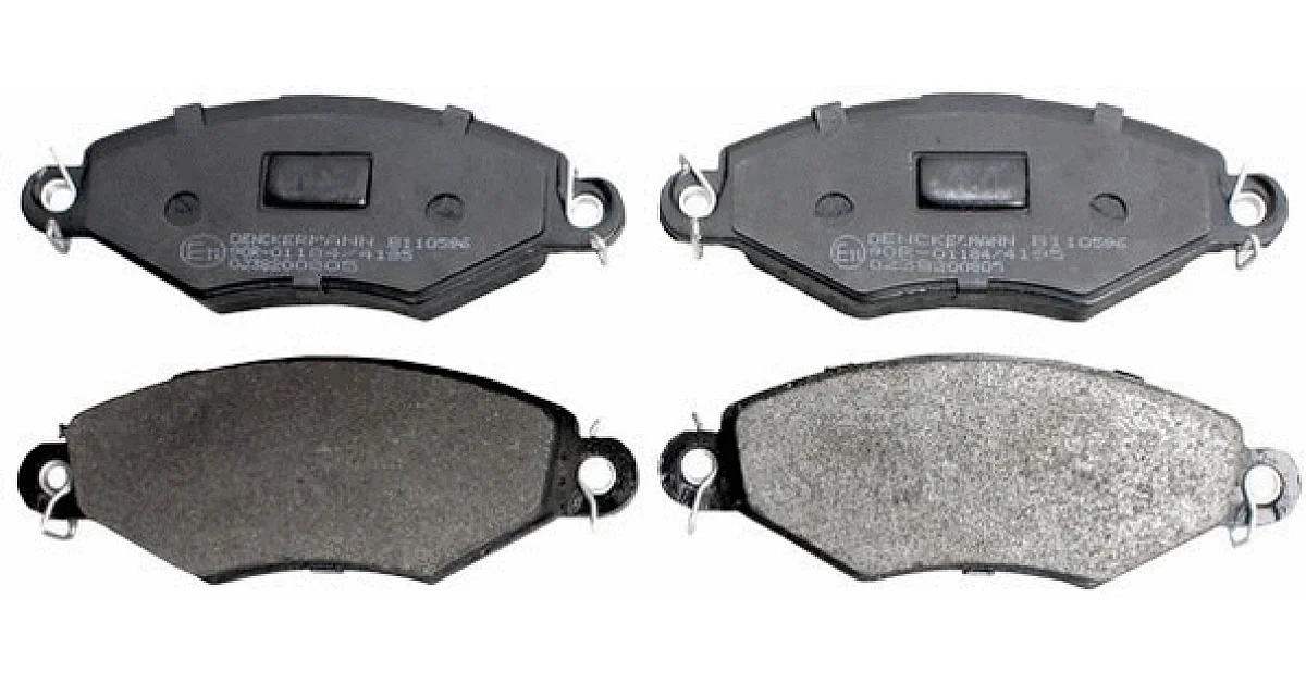 DENCKERMANN B110596, Комплект тормозных колодок, дисковый тормоз