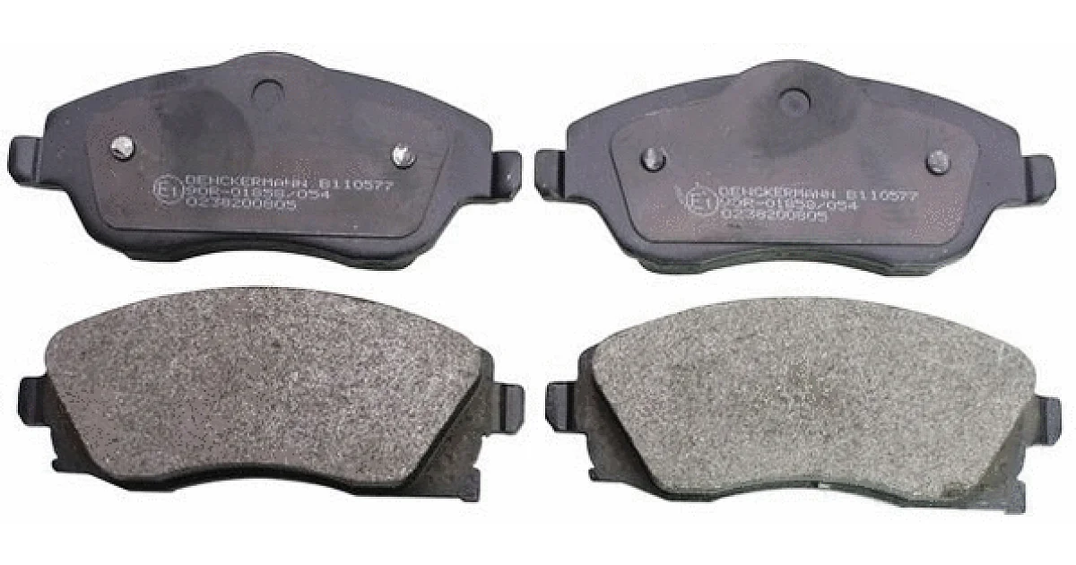 DENCKERMANN B110577, Комплект тормозных колодок, дисковый тормоз