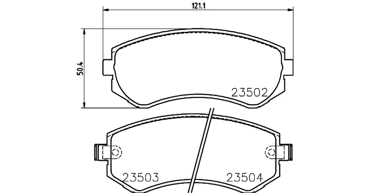 8DB355017201 - HELLA - Комплект тормозных колодок, дисковый тормоз