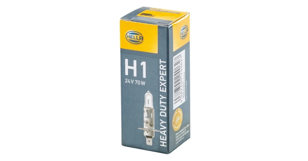 HELLA - 8GH002089491 - Лампа накаливания, фара дальнего света