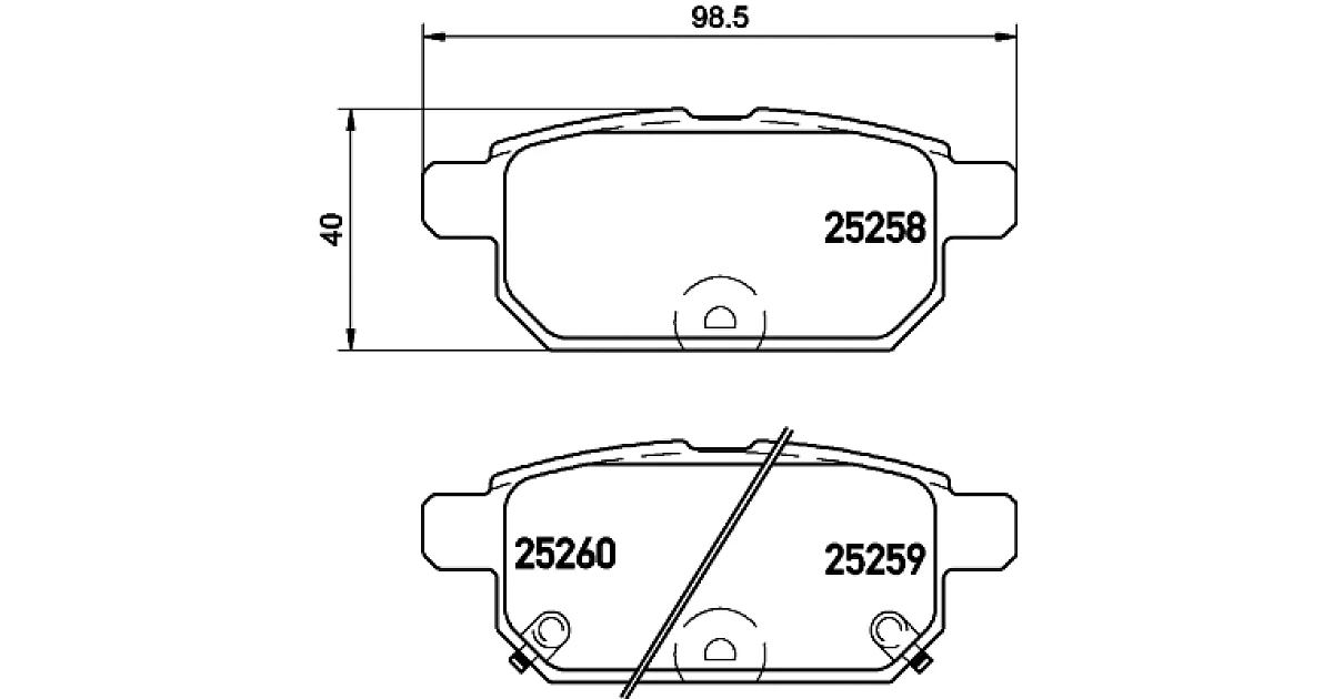 8DB355015871 - HELLA - Комплект тормозных колодок, дисковый тормоз