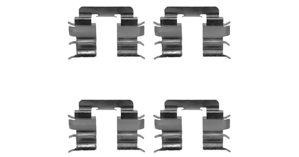 HELLA - 8DZ355202951 - Комплектующие, колодки дискового тормоза