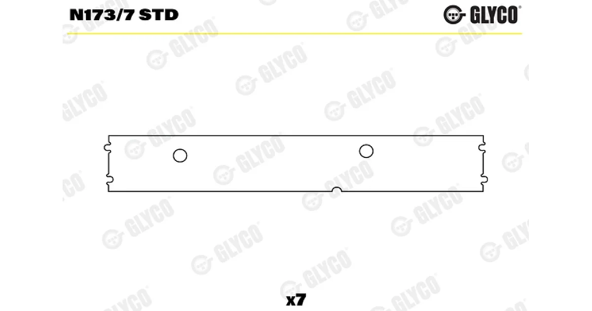 N1737STD - GLYCO - Подшипник распредвала