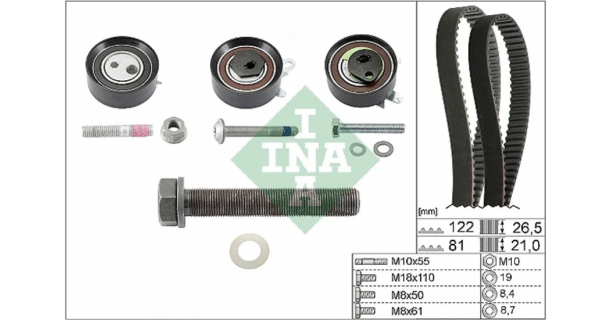 530048410 - SCHAEFFLER - Комплект ремня ГРМ