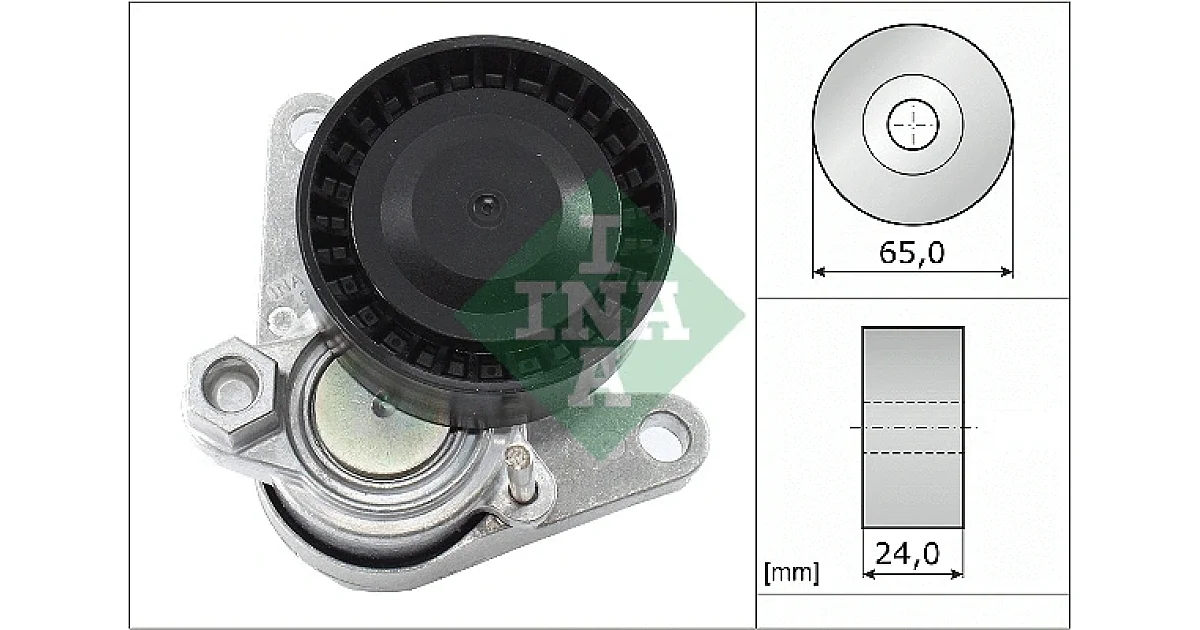 534055210 - SCHAEFFLER - Натяжитель ремня, клиновой зубча