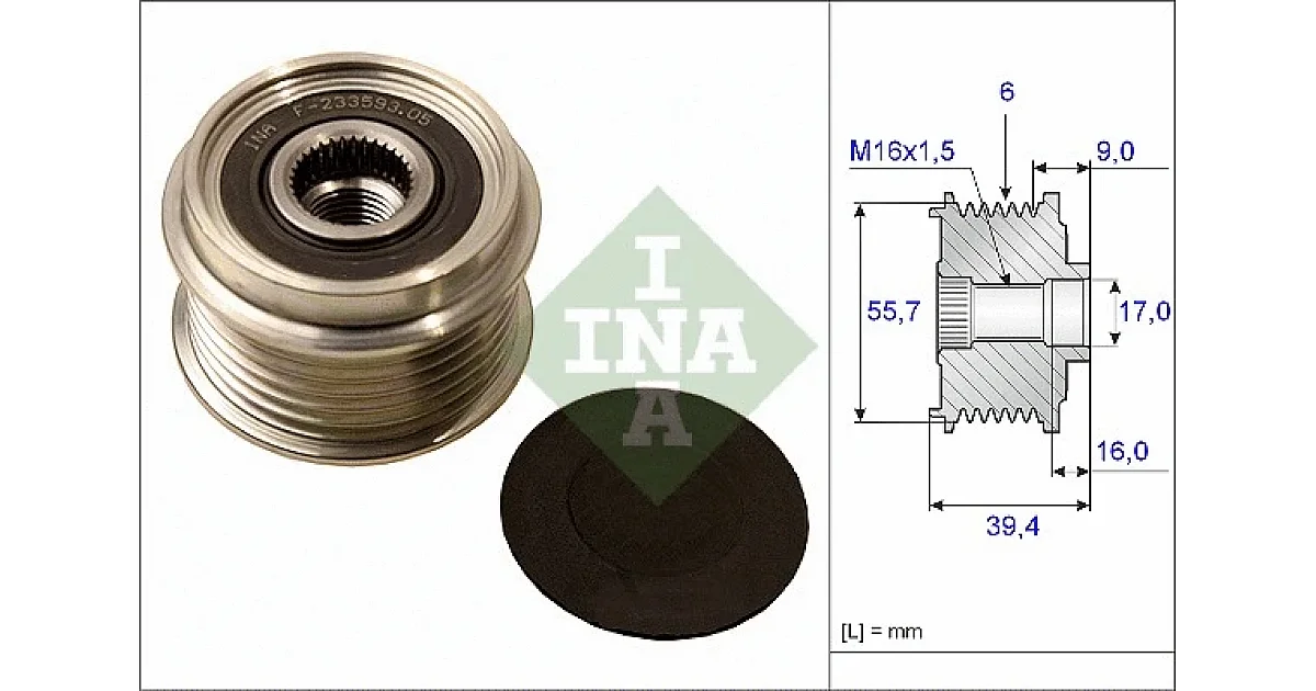 535006010 - SCHAEFFLER - Механизм свободного хода генератора
