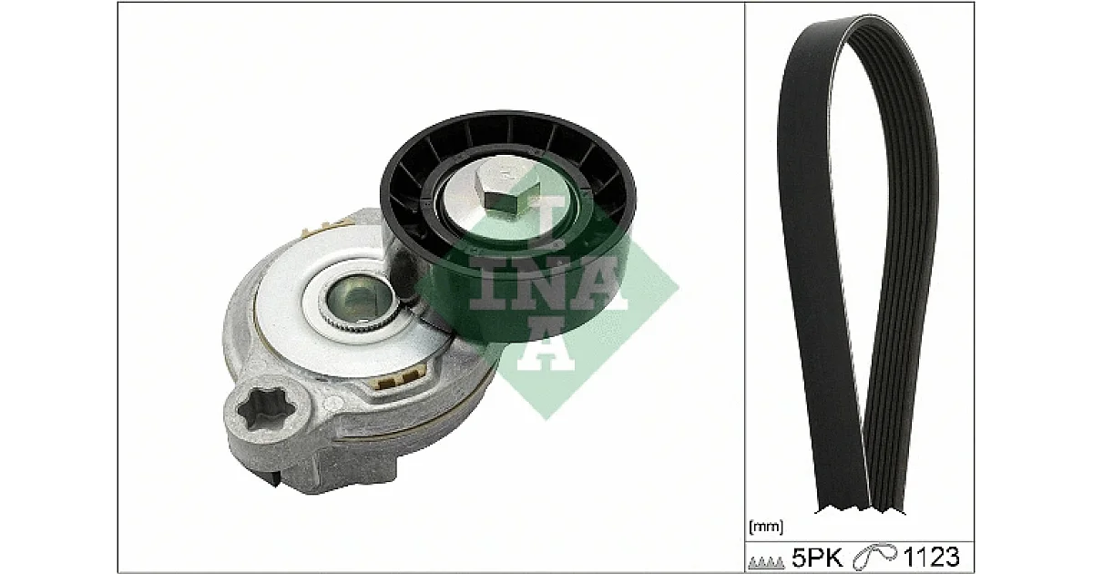 529037510 - SCHAEFFLER - Поликлиновой ременный комплект