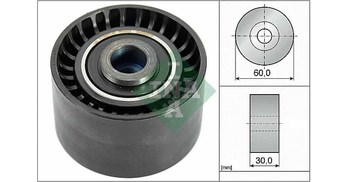 532039510 - SCHAEFFLER - Паразитный / Ведущий ролик, зубчатый ремень