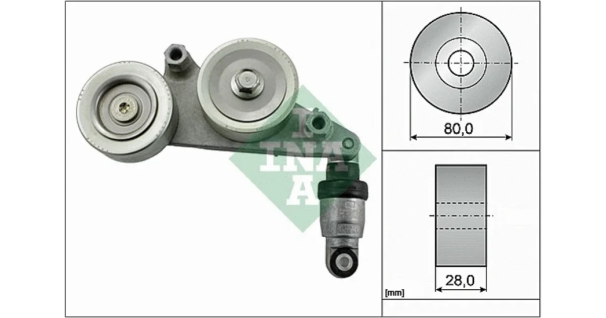 534041510 - SCHAEFFLER - Амортизатор, поликлиновой ремень
