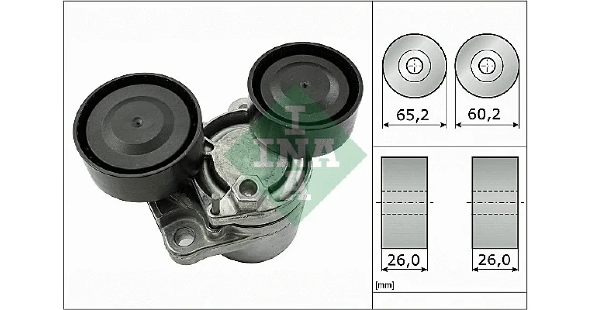 534050510 - SCHAEFFLER - Натяжитель ремня, клиновой зубча