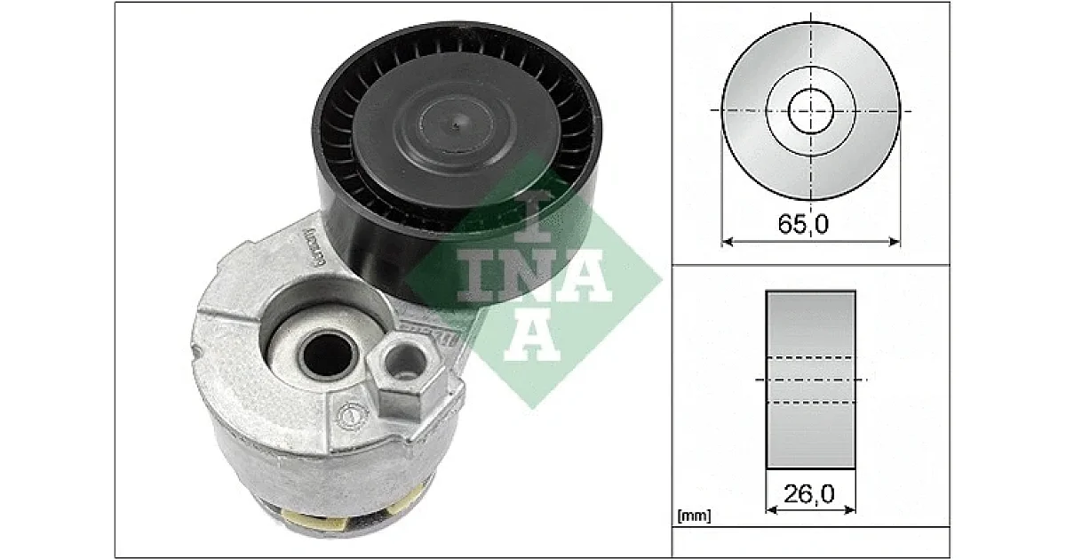 534026910 - SCHAEFFLER - Натяжитель ремня, клиновой зубча