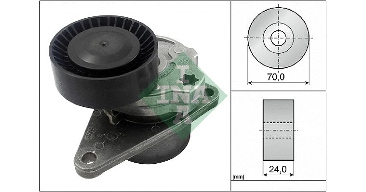 534010310 - SCHAEFFLER - Натяжитель ремня, клиновой зубча