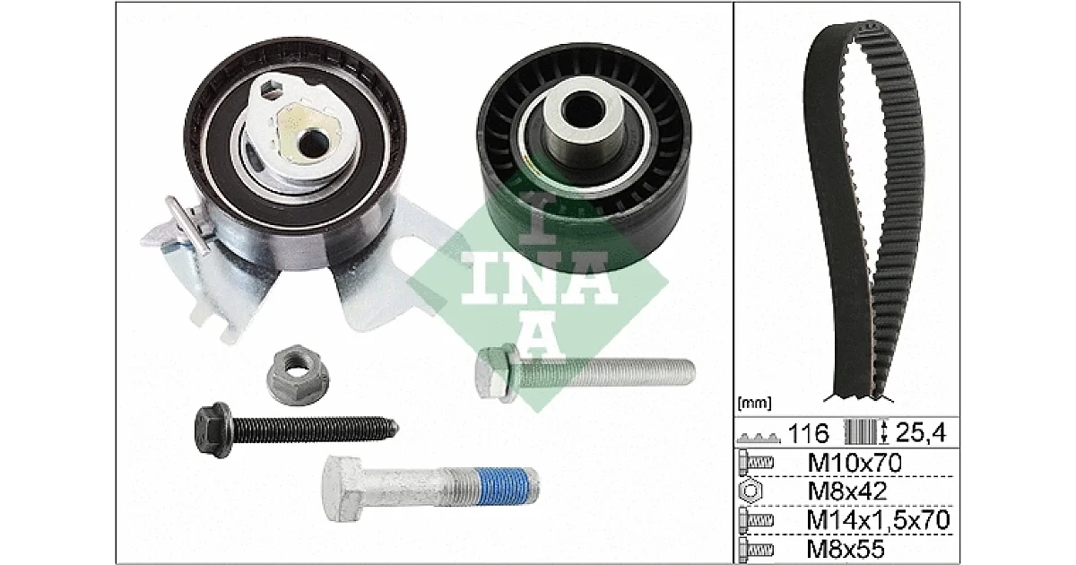 530055810 - SCHAEFFLER - Комплект ремня ГРМ
