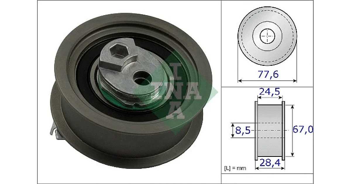 531085110 - SCHAEFFLER - Натяжной ролик, ремень ГРМ