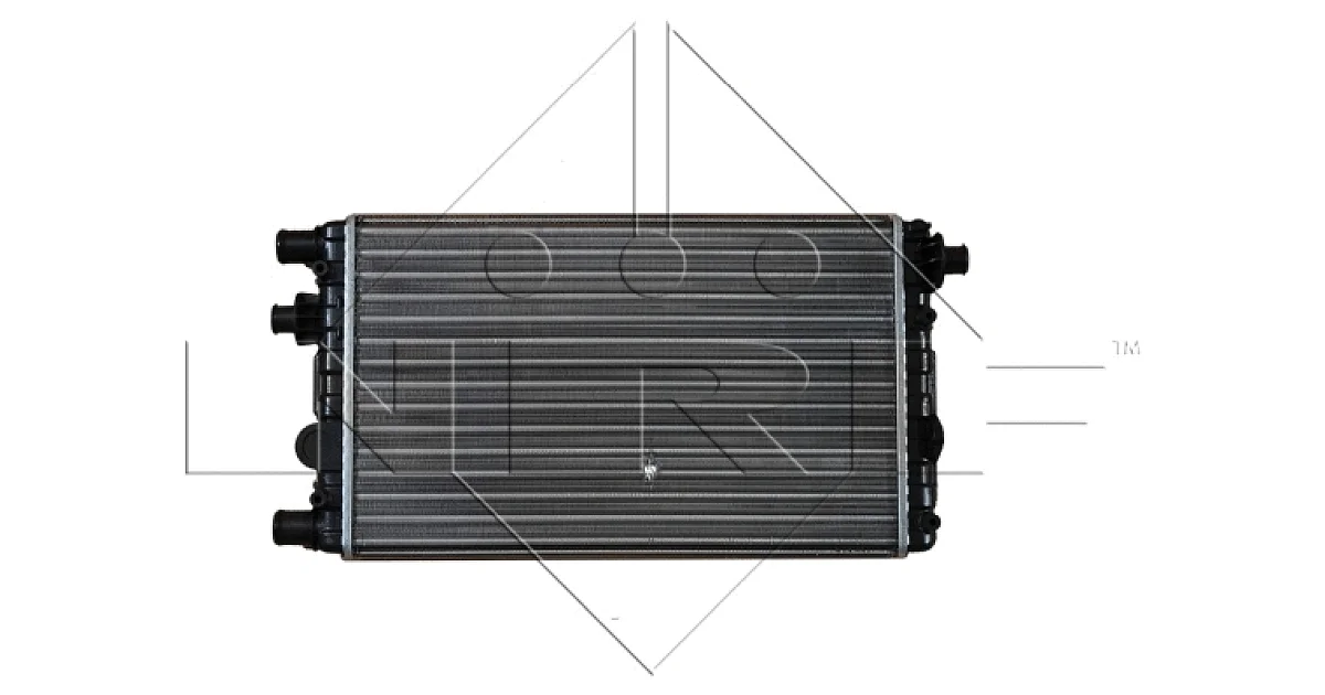 53602 - NRF - Радиатор, охлаждение двигателя