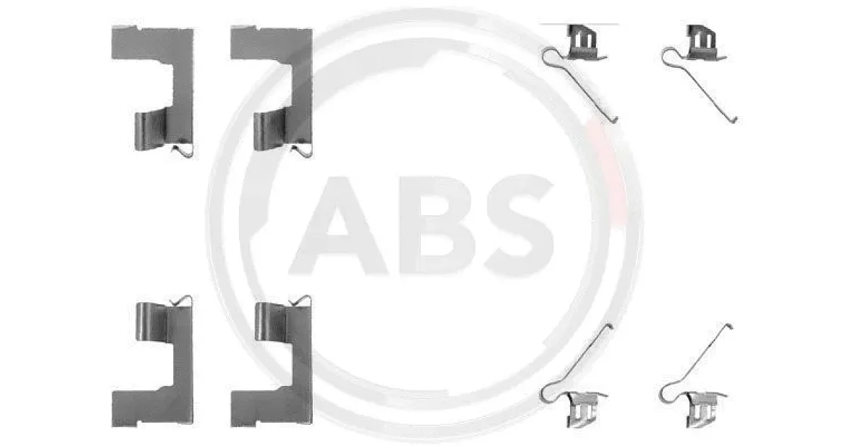 1179Q - A.B.S. - Комплектующие, колодки дискового тормоза