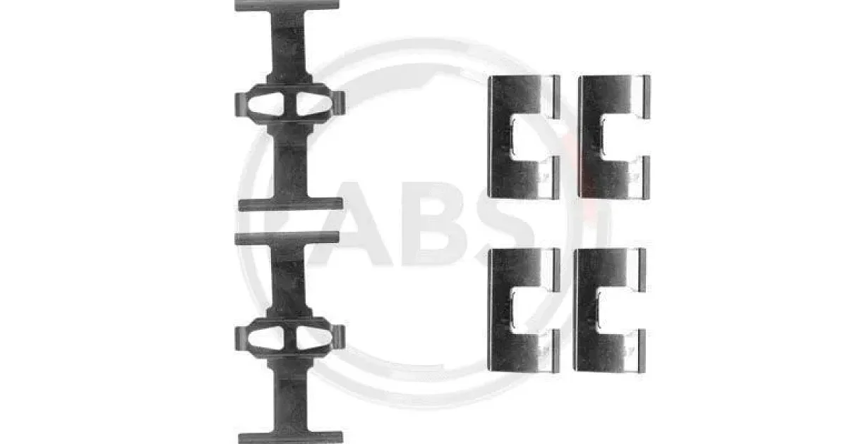 1203Q - A.B.S. - Комплектующие, колодки дискового тормоза