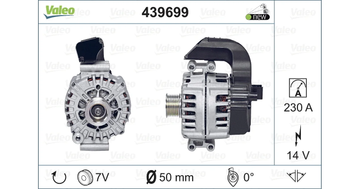 VALEO 439699, Генератор