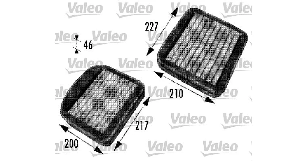 VALEO 698772, Фильтр, воздух во внутренном пространстве
