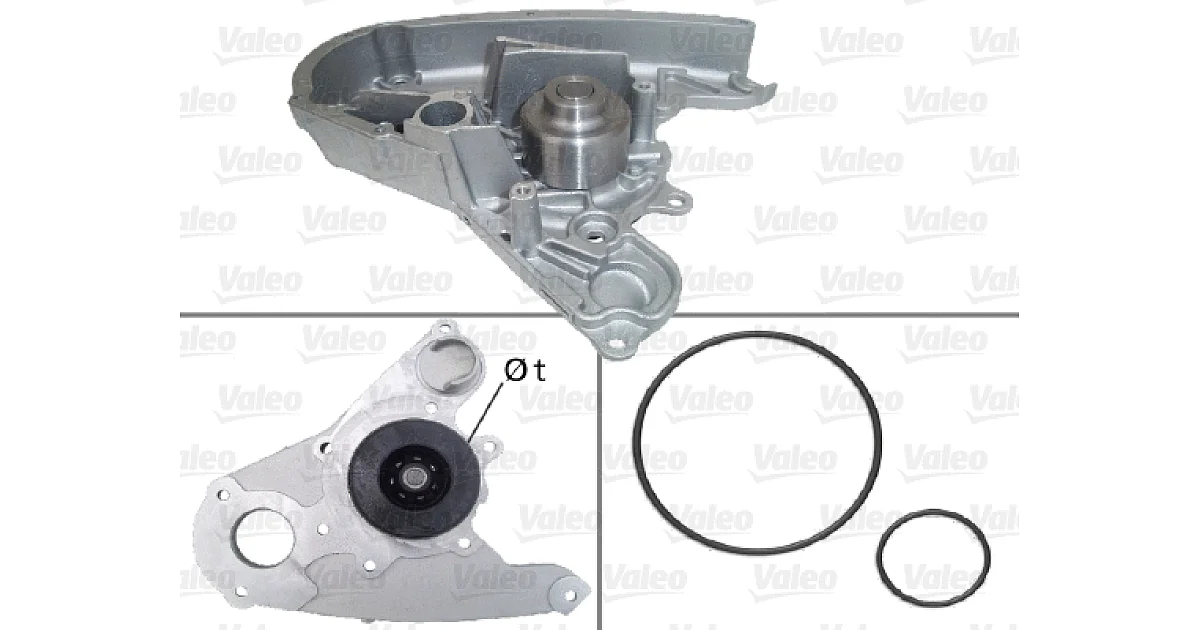 506864 - VALEO - Водяной насос, охлаждение двигателя