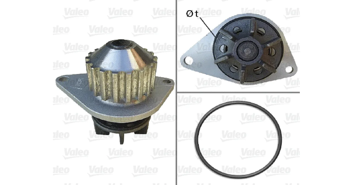 506704 - VALEO - Водяной насос, охлаждение двигателя