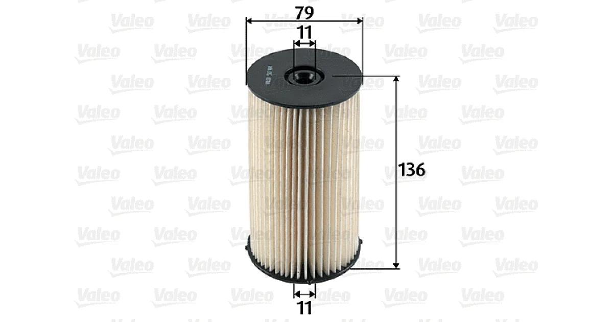 587904 - VALEO - Топливный фильтр