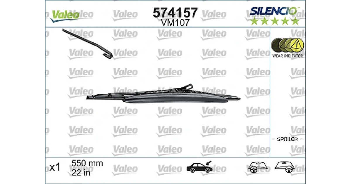 VALEO 574157, Щетка стеклоочистителя