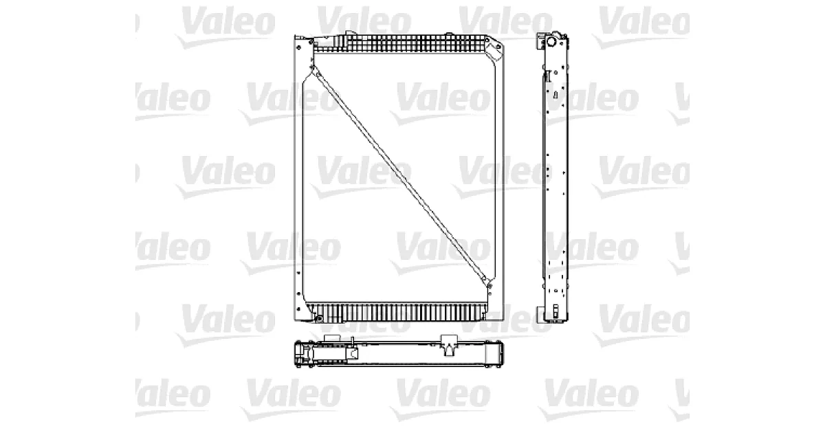 733484 - VALEO - Радиатор, охлаждение двигателя