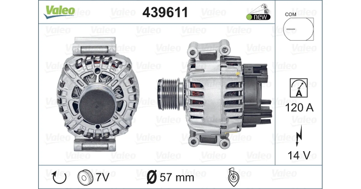 439611 - VALEO - Генератор