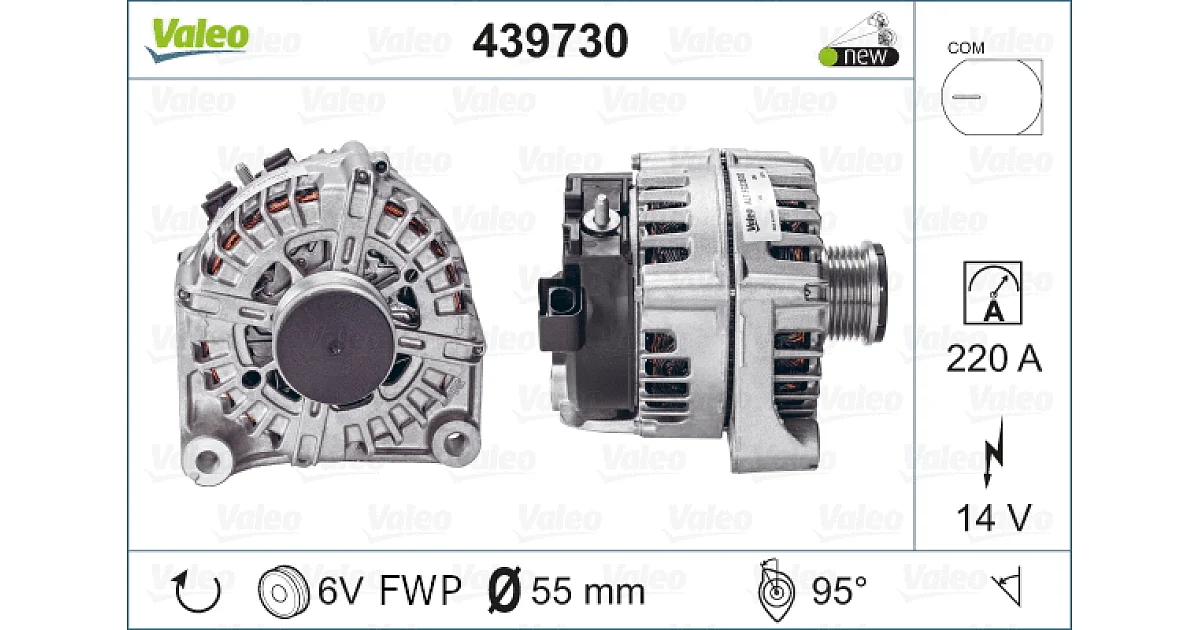 VALEO 439730, Генератор