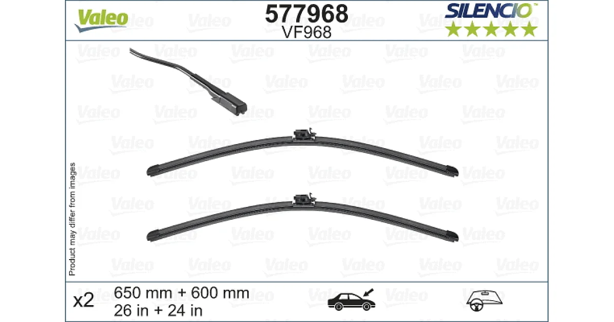 VALEO 577968, Щетка стеклоочистителя