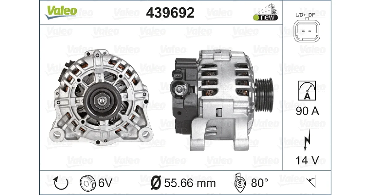 VALEO 439692, Генератор