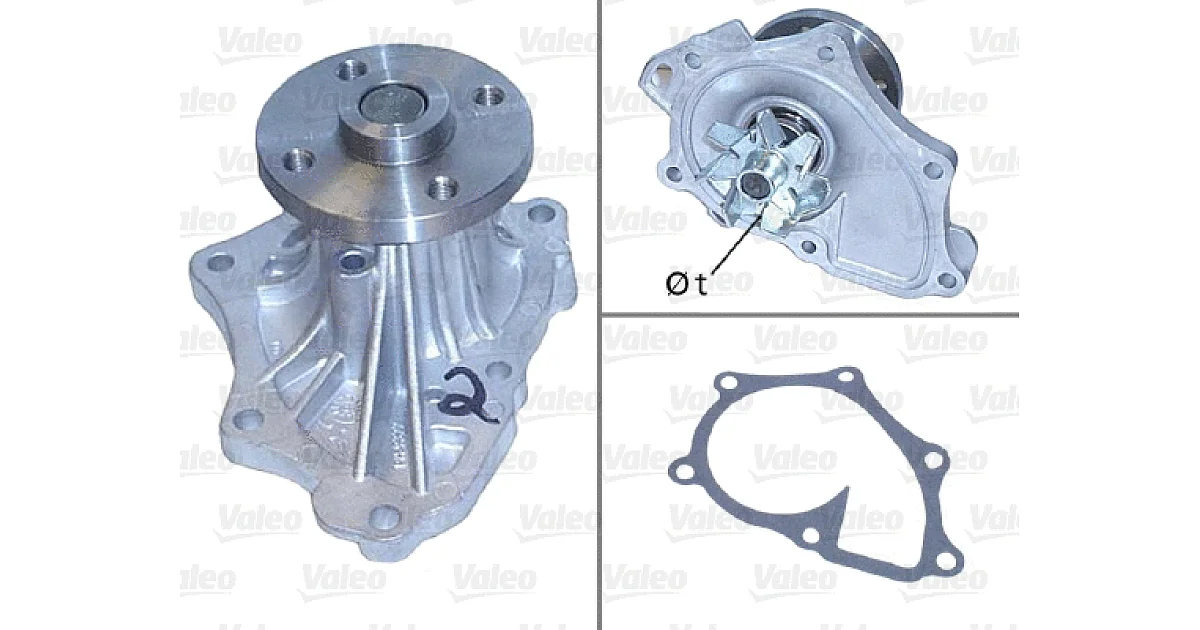 506843 - VALEO - Водяной насос, охлаждение двигателя