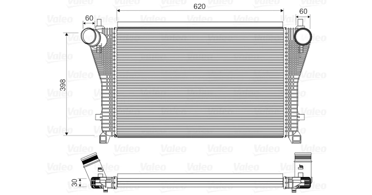 818347 - VALEO - Интеркулер