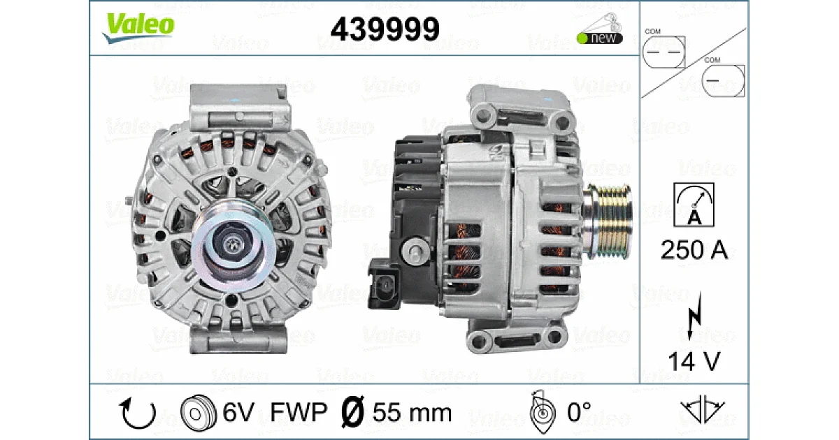 VALEO 439999, Генератор