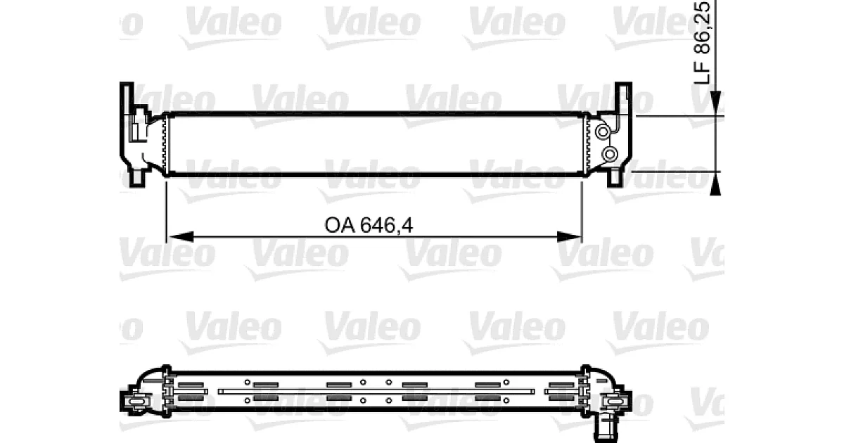 735310 - VALEO - Радиатор, охлаждение двигателя