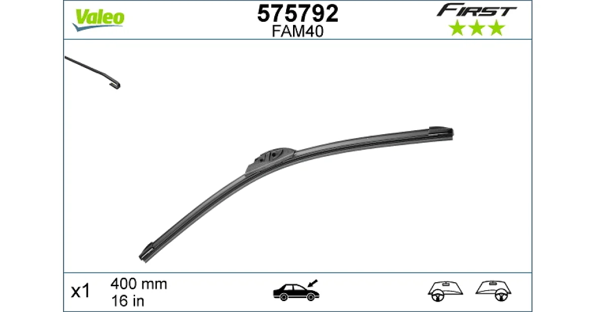 VALEO 575792, Щетка стеклоочистителя