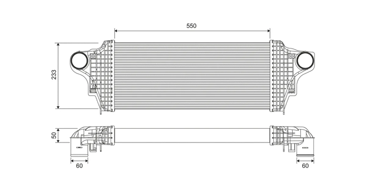 818320 - VALEO - Интеркулер