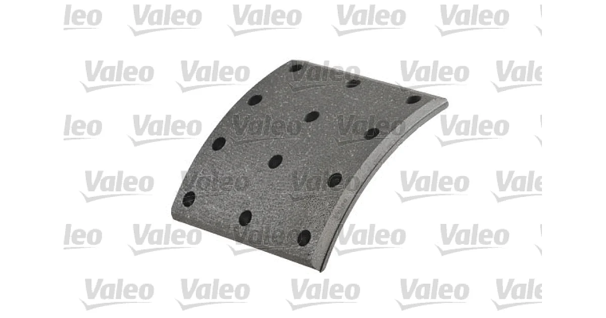 VALEO 219938, Комплект тормозных башмаков, барабанные тормоза