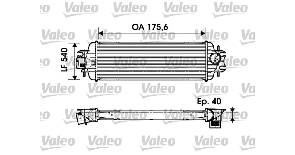 817636 - VALEO - Интеркулер