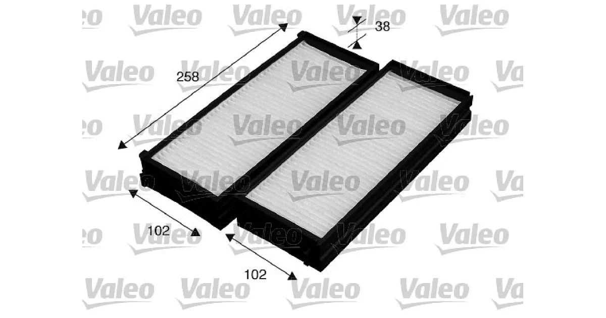 715529 - VALEO - Фильтр, воздух во внутренном пространстве
