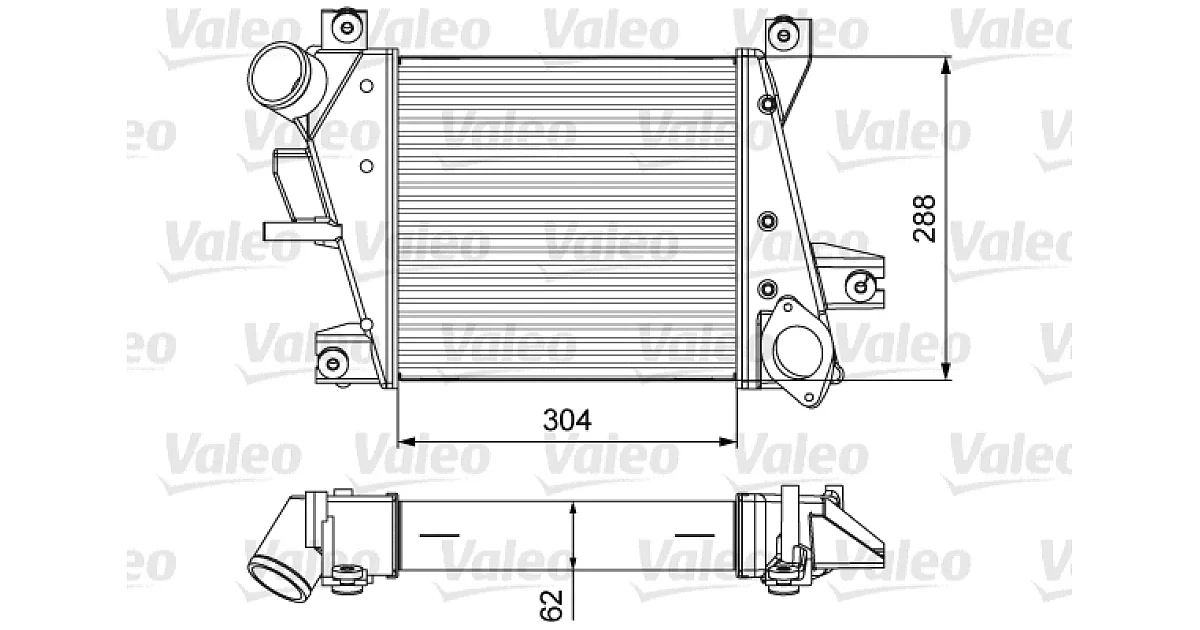818360 - VALEO - Интеркулер