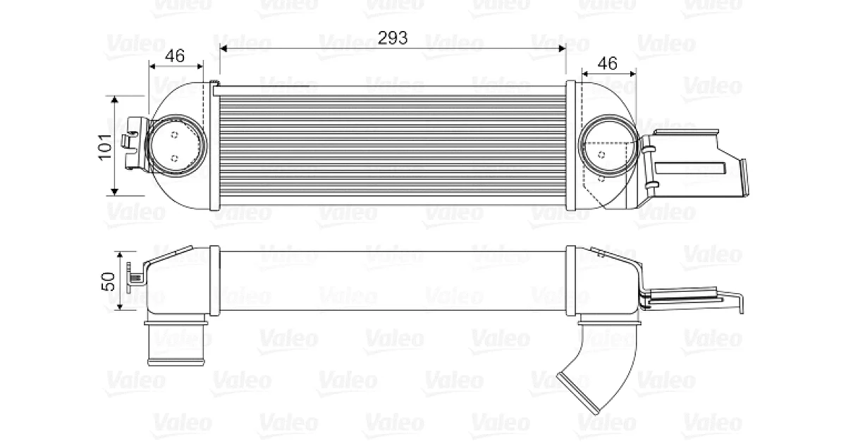 818355 - VALEO - Интеркулер