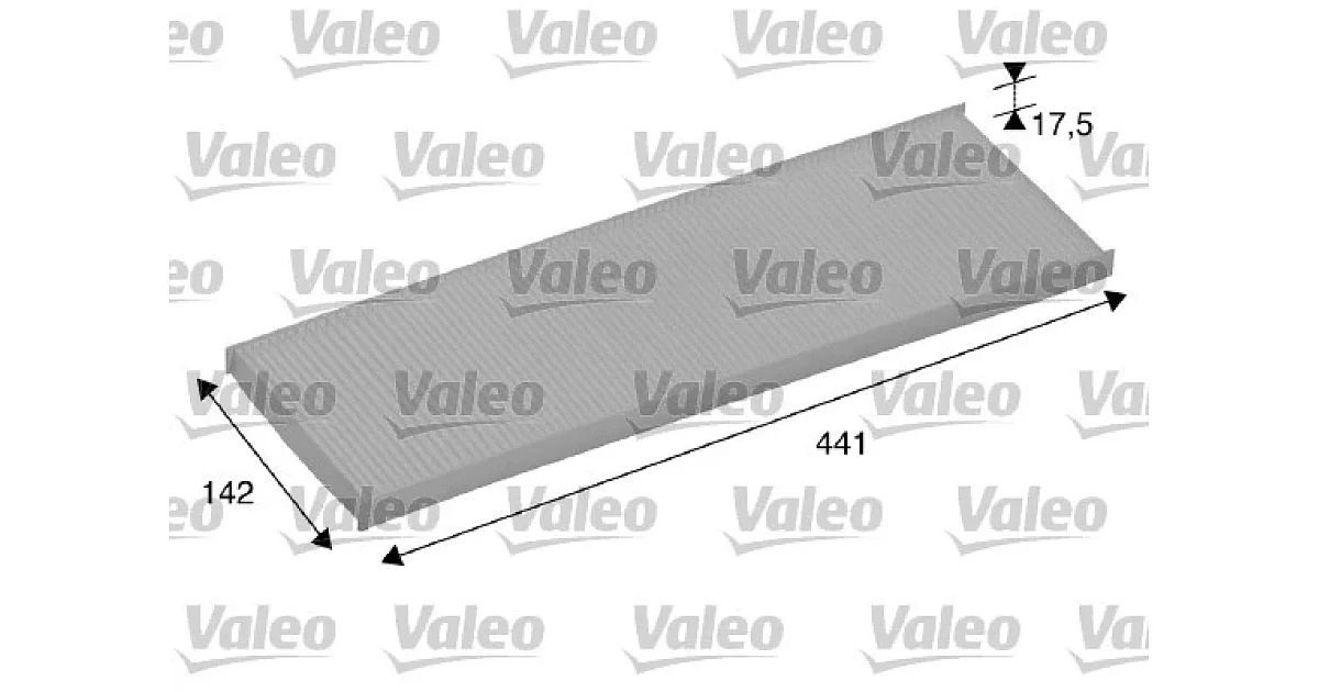 698858 - VALEO - Фильтр, воздух во внутренном пространстве