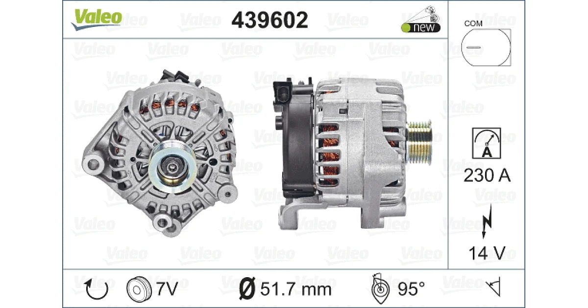 VALEO 439602, Генератор