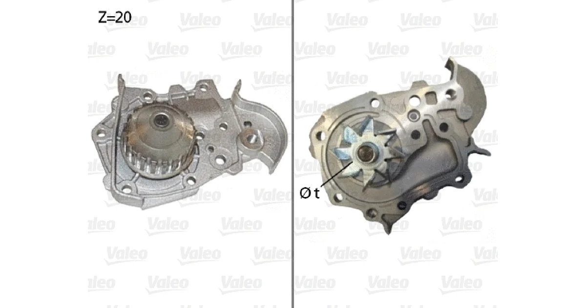 506573 - VALEO - Водяной насос, охлаждение двигателя