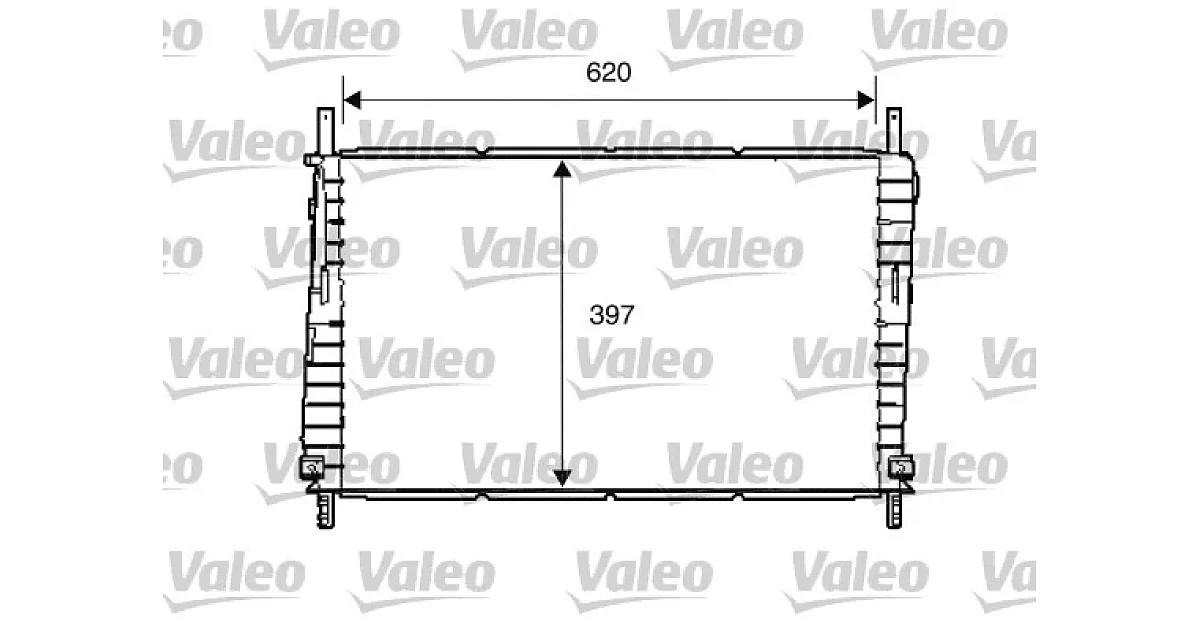 734287 - VALEO - Радиатор, охлаждение двигателя