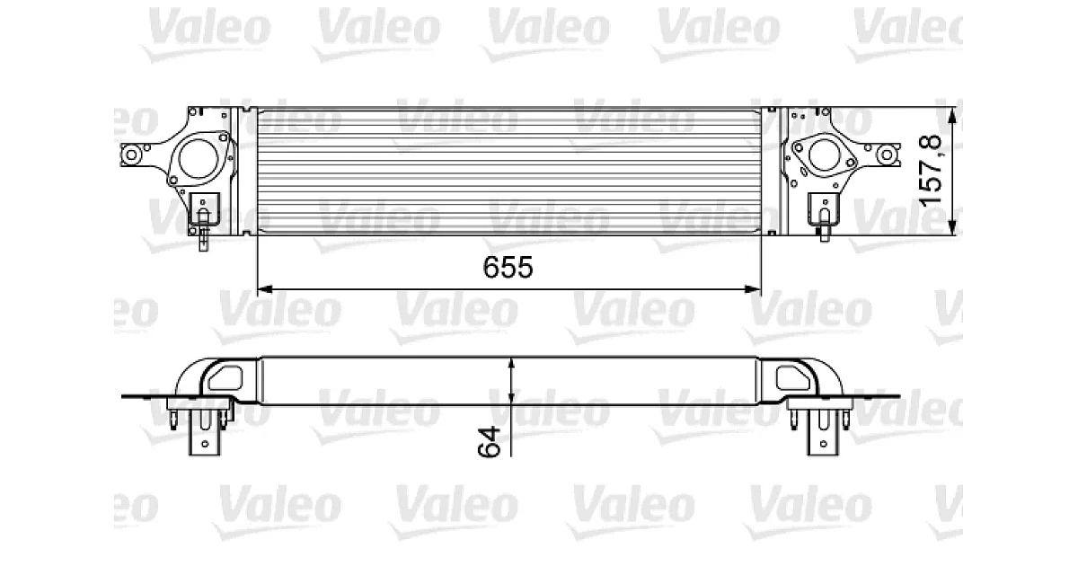 818358 - VALEO - Интеркулер