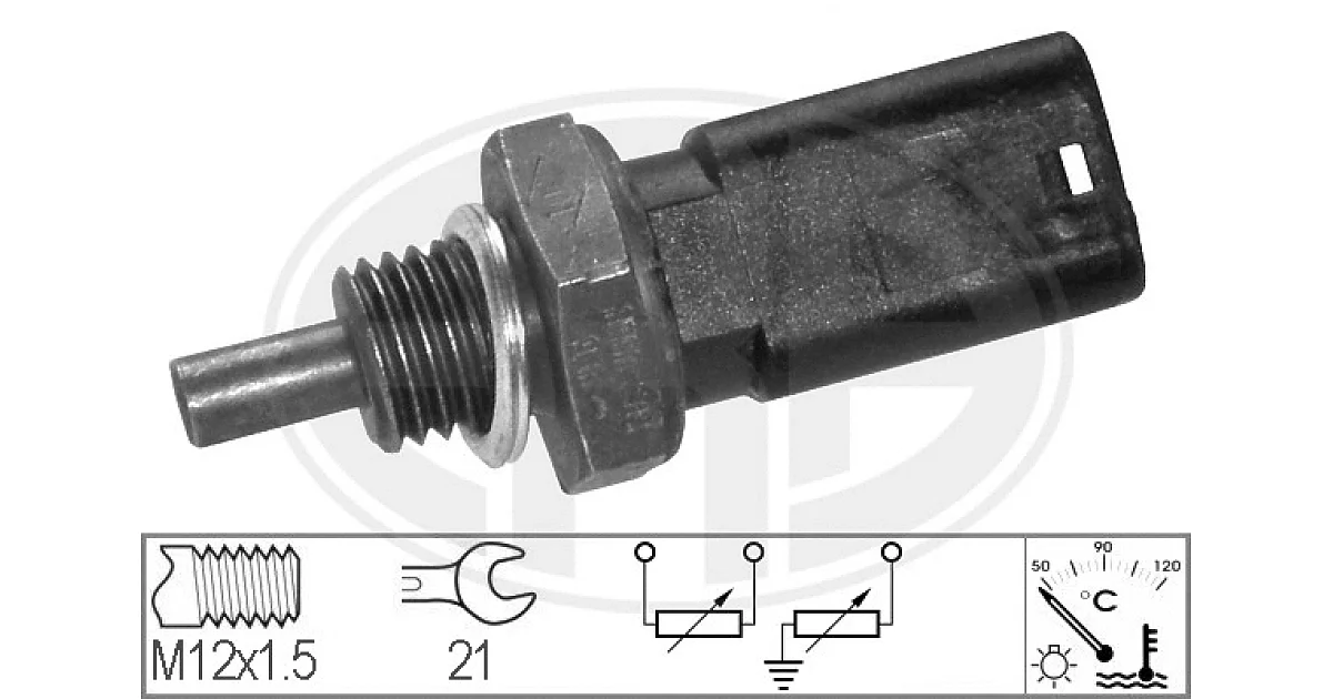 330138 - ERA - Датчик, температура охлаждающей жидкости